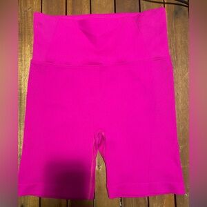 All in Motion Women's Fuchsia Bike Shorts